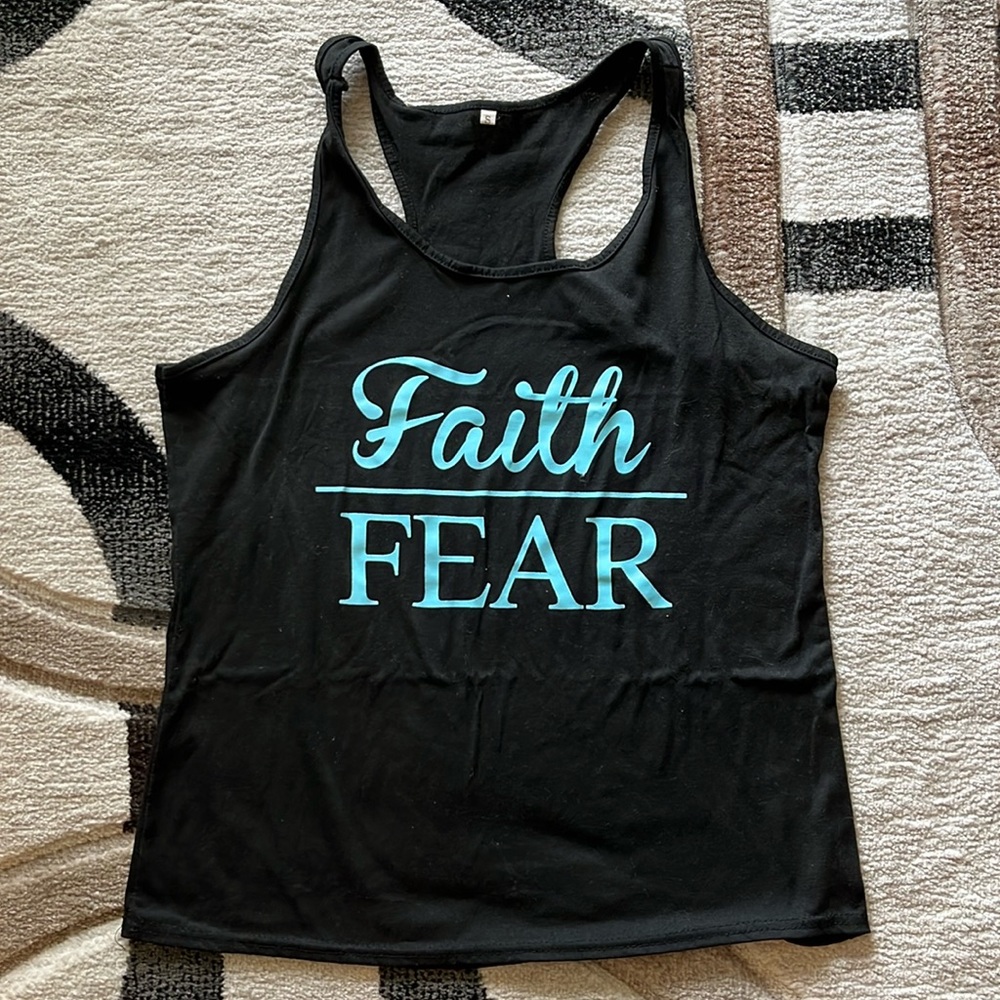 Faith over Fear tank
